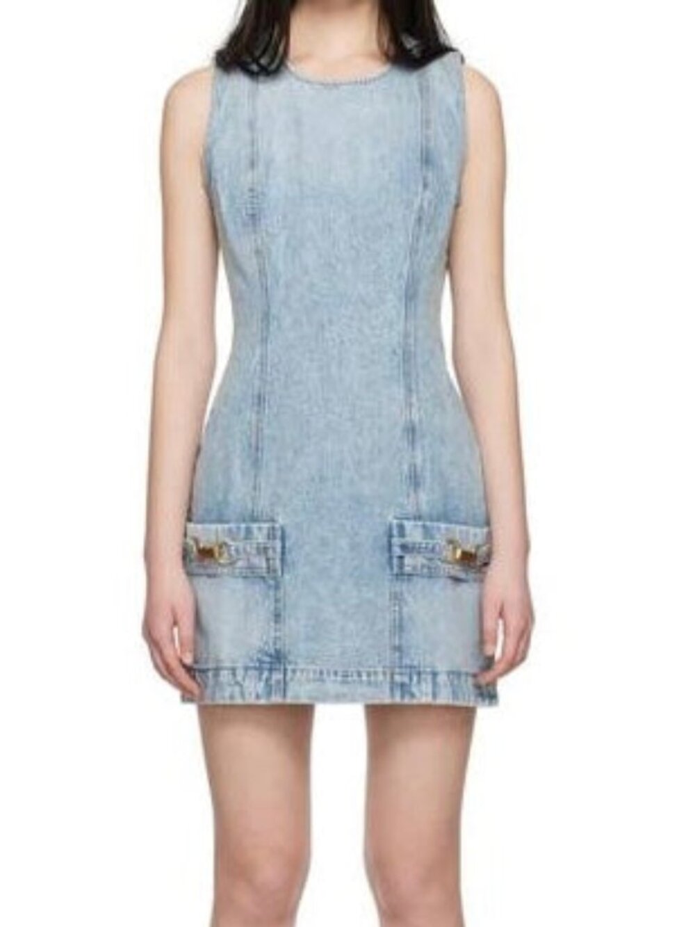Stella McCartney-NEW With Tags-Denim Hardware Dress Sz-Medium